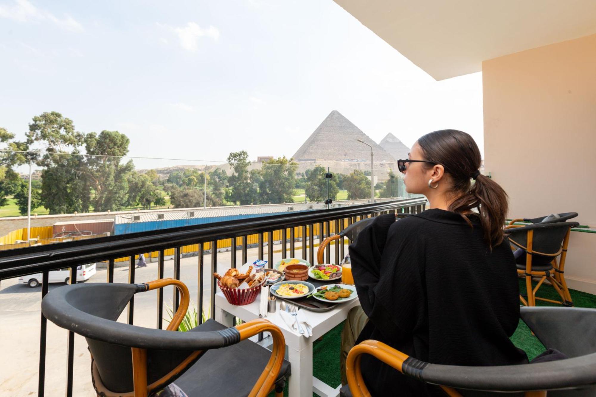 Hotel Maria Pyramids House Kafret el-Gabal Exterior foto